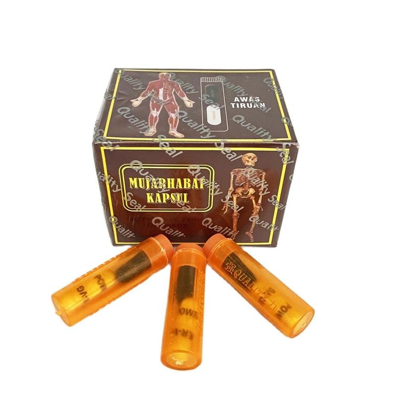 Viên khớp Malaysia Đỏ Mujarhabat KaPsul Hộp 20 Ống - Hỗ Trợ Xương Khớp Hiệu Quả viên  uống