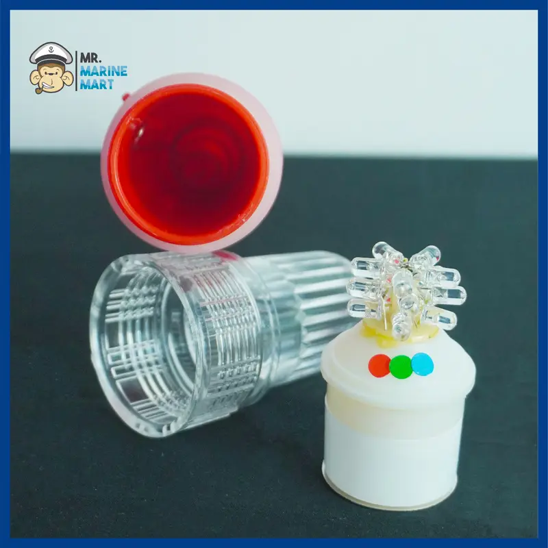 Lampu Torpedo Nelayan Dugong 3 Warna 2 Baterai  (Size L) 3