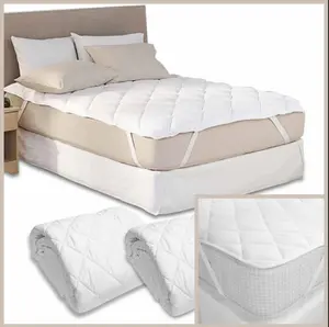 Chelsea - Matras Protector Putih uk 200x200 / 180x200 / 160x200 / 120x200 / 100x200 / 90x200, Pilihan Uk