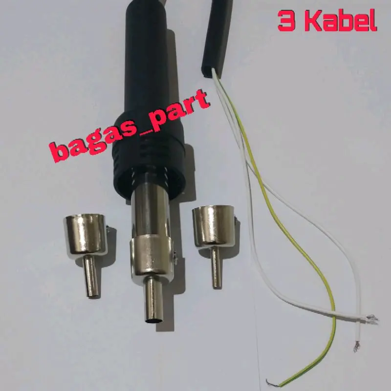 Termurah Gagang Blower Quick Analog 3Kabel 850A | Blower 3 Kabel 850 + Mata Blower isi 3 0