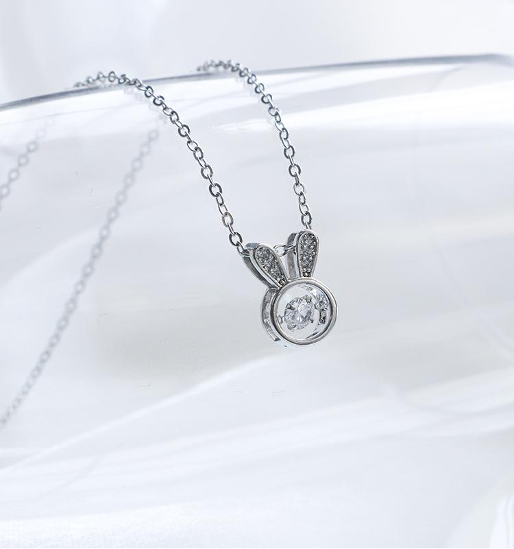 Product Introduction of Vòng Cổ Thép Titan Thỏ Nhỏ, Thiết Kế Năng Động, Giá Cả Phải Chăng, Phong Cách Sang Trọng Độc Đáo, Mặt Dây Chuyền Dây Chuyền Xương Đòn, Vòng Cổ Choker Nữ, Trang Sức Ban Đầu, Phụ Kiện 0