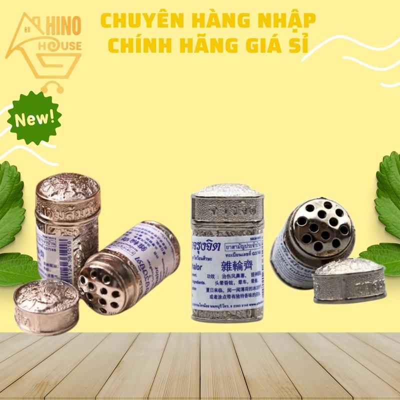 Ống Hít Xoang Jarungjit Inhaler Thái Lan Hỗ Trợ Viêm Xoang, Viêm Mũi, Nghẹt Mũi - Hinohouse
