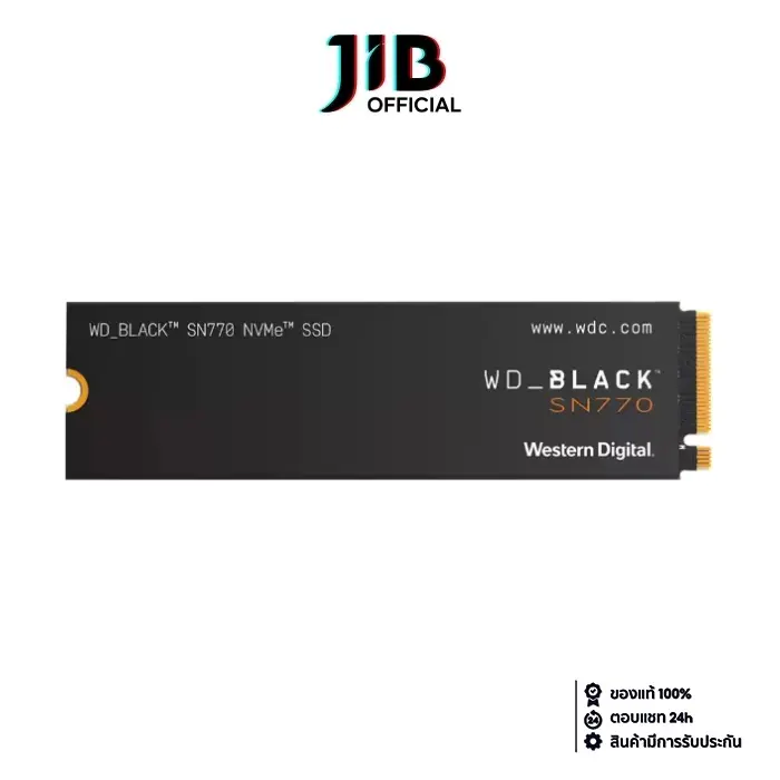 500 GB SSD (เอสเอสดี) WD BLACK SN770 - PCIe 4x4/NVMe M.2 2280 (WDS500G3X0E)
