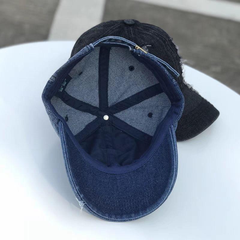 [CAPNH] Mũ lưỡi trai jeans trơn thời trang năng động cá tính trẻ trung phù hợp cho mọi lứa tuổi NaHi ngochieu1111 6