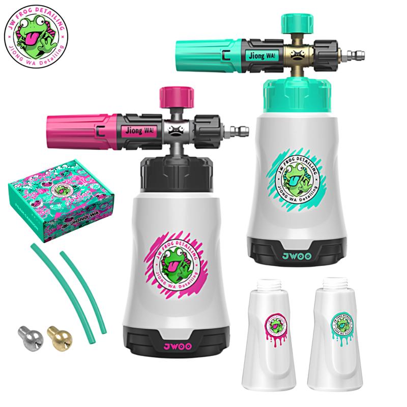 Bình Phun Bọt Tuyết Jiong WA – Phiên Bản Mới Tháo Nhanh Bình HDPE 1000ml Bọt Dày + Dùng Được Bình Mini