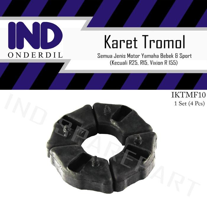 Gambar IND Onderdil Karet Tromol-Bantalan Gear-Gir-Gigi Yamaha Vixion NVL-NVA/Byson/Xabre - Sesuai dengan gambar, Standar dari IND Onderdil Kota Bandung Tokopedia