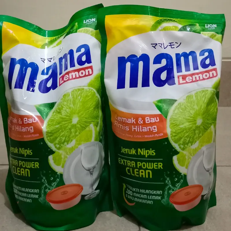 Mama Lemon/Lime  Sabun Cuci Piring pouch 680ml 1