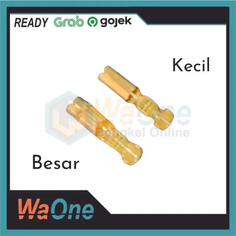 Skun Bulat Konektor Kabel Female Besar dan Kecil 0