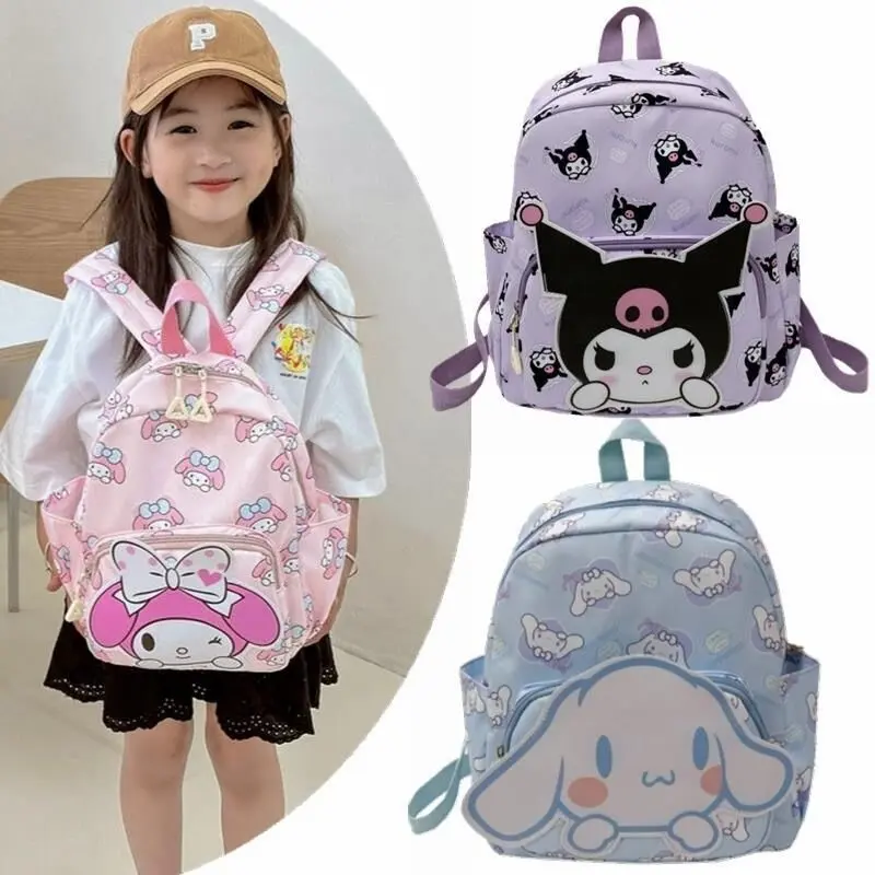 Cute Sanrio Kuromi Backpack for Girls, Cinnamoroll School Bag, My Melody  Kids Travel Backpack, Kawaii Preschool & Kindergarten Bookbag, Hello Kitty  Themed Gift for School & Daycare - TikTok Shop Philippines