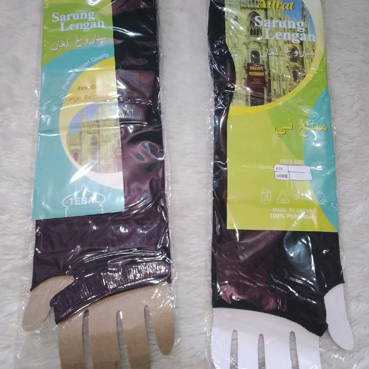 Deker tangan wanita/manset tangan/ handsock warna hitam