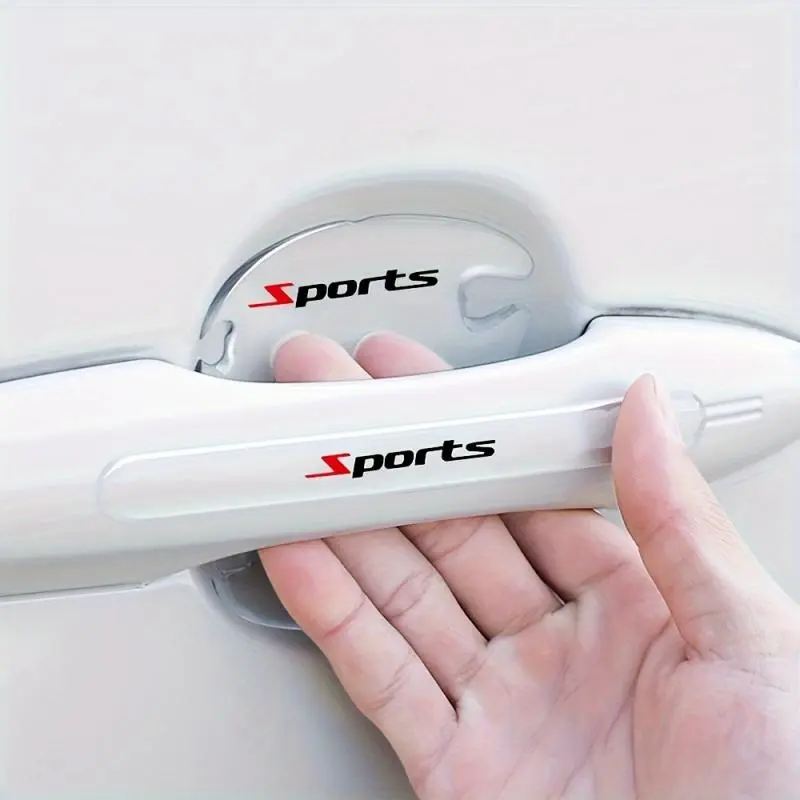 Car Door Handle Sticker, Anti-scratch Car Door Handle Sticker, Universal Car Exterior Accessories for Car Door Handle