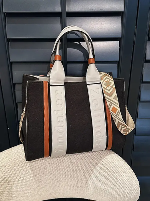 Women's Elegant Shoulder Bag, Fashionable PU Leather Crossbody Bag for Work & Daily Used, Casual Trendy Versatile High-quality Daily Commuting Bag 0