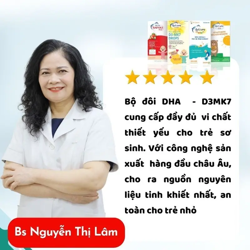 DHA cho bé Avisure DHA EPA, Omega 3 tinh khiết NaUy phát triển trí não, bé thông minh mắt sáng 1