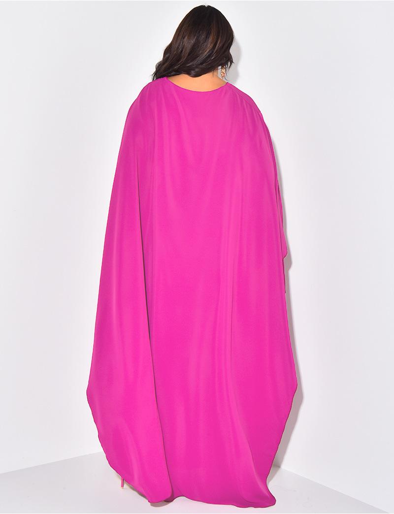 Product Introduction of ✨   2025 Women's Elegant Long Dress |   Trendy Loose Fit & Sexy Waist Cut |   Solid Color Casual Maxi Dress 🌸 emma  wills  dress ariana  grande  green  dress wedding  outfits mennonite  outfit drop  waist  dress blue  black  dress 9