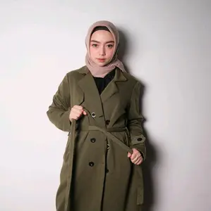 HELENA JUMBO LONG COAT JAKET MUSLIMAH