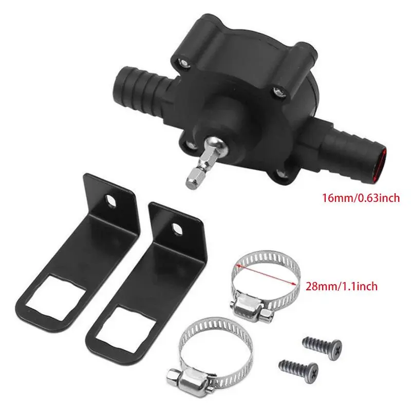 Portable Self-priming Centrifugal Pump, 1 Count DC Oil Pump, Small Pump for Fish Tank, Garden Pond, Car Outdoor 2