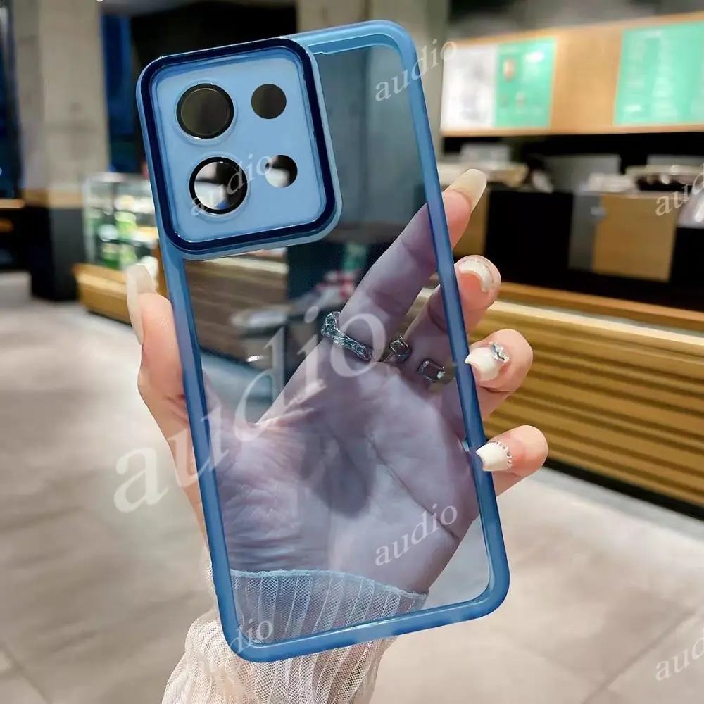 For Redmi Note 13 Pro + Pro+ 13Pro 4G 5G 2024 caseoh harga casing Phone Case viu Full Lens Camera Protection Film Transparent Soft Silicone Cover For Redmi Note13 Pro Plus Note13Pro +  4G 5G protector back cover