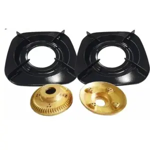 2PCS Tungku Kompor Rinnai Kaki 4 + 2PCS Burner Kompor Gas Rinai tungku kompor rinnai