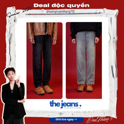 [Độc Quyền] Quần Jean Nam Ống Suông Rộng Wash, Full màu Khói Chất Vải Jean Dày Dặn The Jeans  Pants Menswear