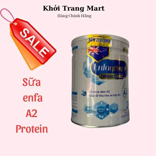 ( Không Quà)Sữa Enfa A2 Protein Hộp 800 g / 400 g _ Khởi Trang Mart