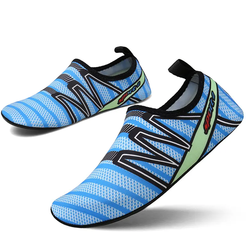 New Unisex Rubber Sole Sports Water Shoes for Men Light Quick Dry Anti-slip on Wading Swmming Yoga Flats Woman Seaside Surf Aqua Sneakers skating treadmills
