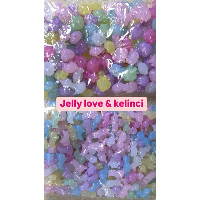 manik JELLY model KELINCI LONCAT dan Love Crown 0
