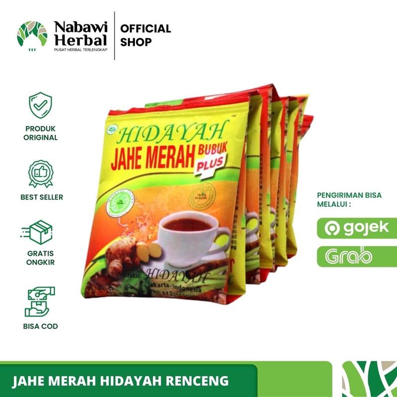 HIDAYAH - Jahe Merah Hidayah Renceng Isi 12 Sachet 1