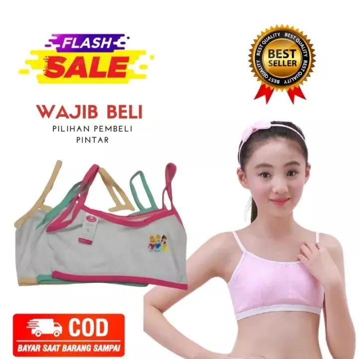 PROMO...1 PCS / 3 PCS / 6 PCS / Miniset Anak Remaja SD / Miniset Anak Remaja ABG / Miniset Model Singlet / daleman anak cewex / singlet anak perempuan / tangtop anak tali kecil / miniset anak perempuan 0