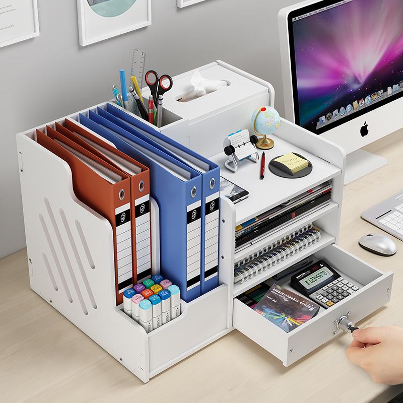 Kệ Hồ Sơ Tài Liệu Để Bàn Kệ Sách Mini khổ Giấy A4 Chất Liệu Bền Đẹp Siêu Pro