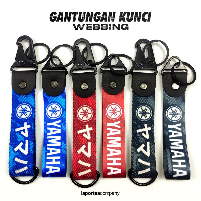 GANTUNGAN KUNCI WEBBING EXCLUSIVE YAMAHA 0