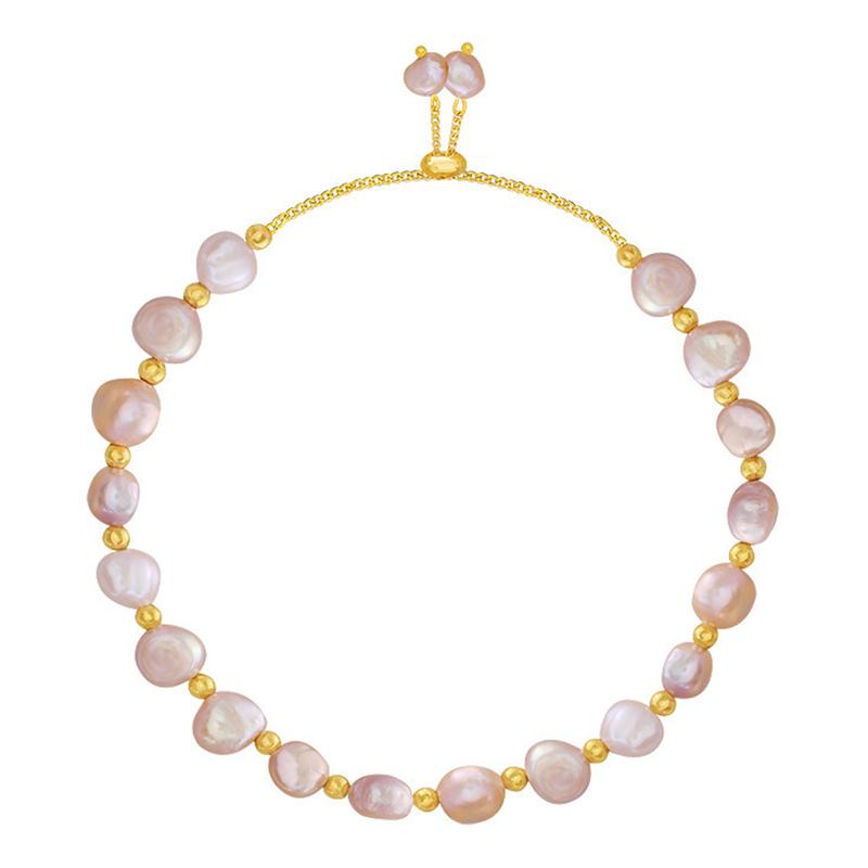 Product Introduction of Flat Round Shape Bracelet Fashion Jewelry Gift for Women 22