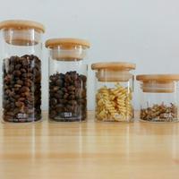 Gambar Airtight Glass Canister 55 Kaca Kayu - 55-50ml dari Suji Premium Handcrafted Kota Bandung 2 Tokopedia