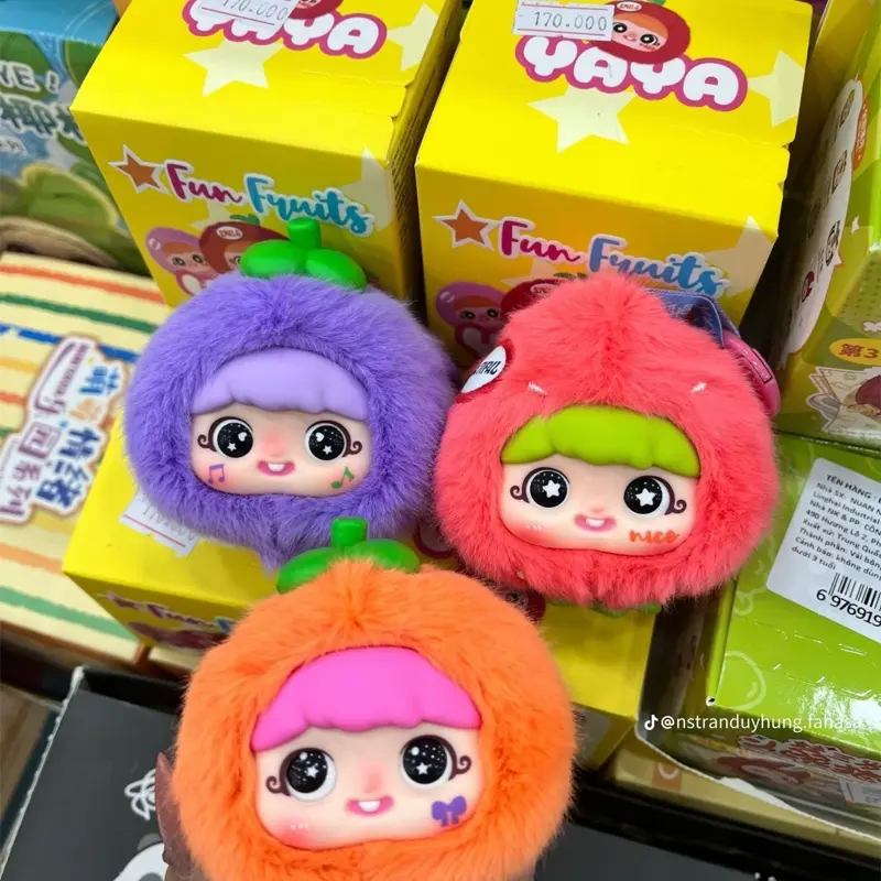 [có sẵn] Blindbox yaya v2 trái cây siêu dễ thương ,hàng chính hãng lẻ 1 box tự khui Thú Bông 1