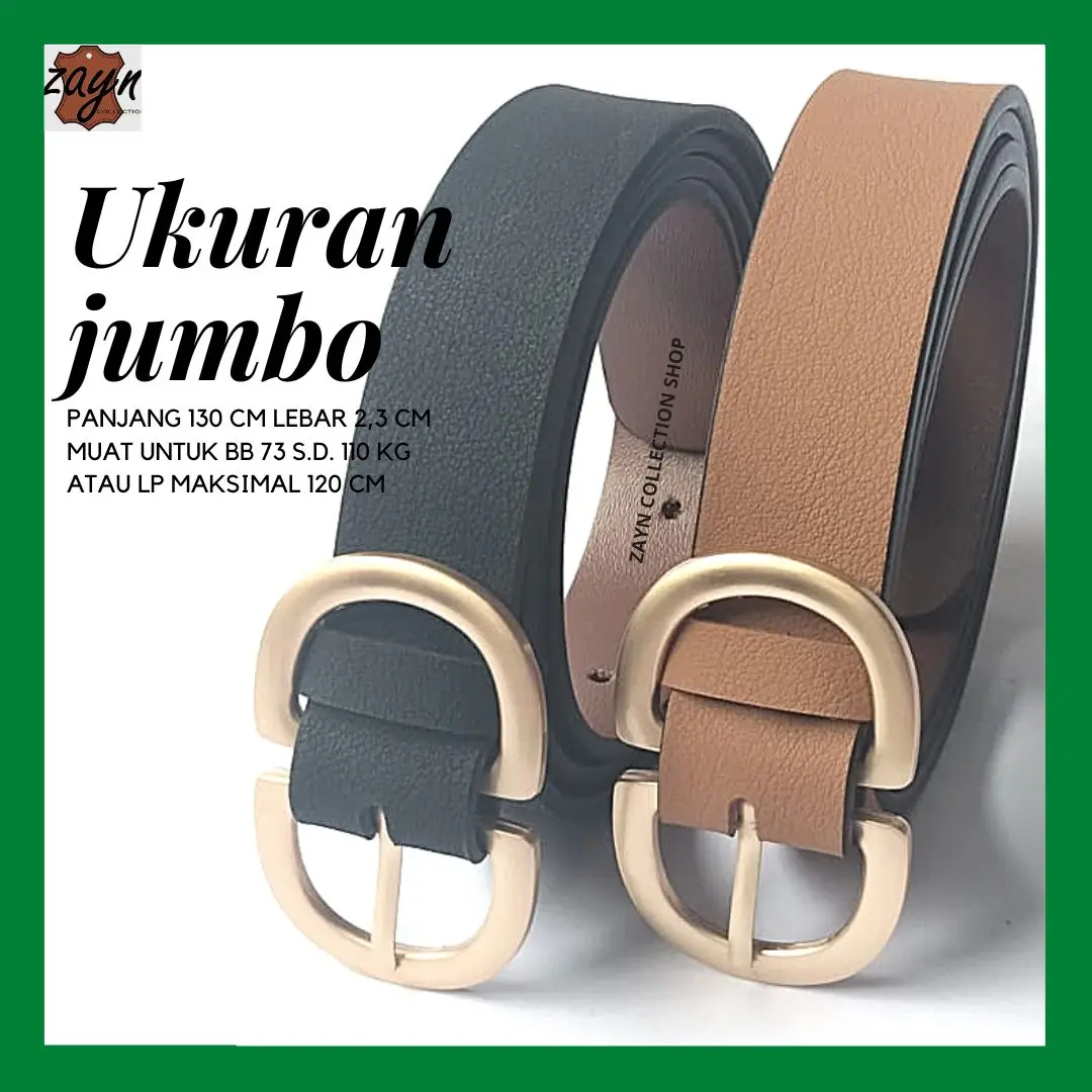 Ikat Pinggang Wanita Gesper Gamis Cewek Fashion Korea Belt Jumbo Perempuan