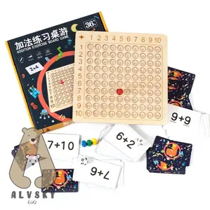 MAINAN EDUKASI ANAK MULTIPLICATION BOARD GAME / PAPAN BELAJAR PERKALIAN Toys