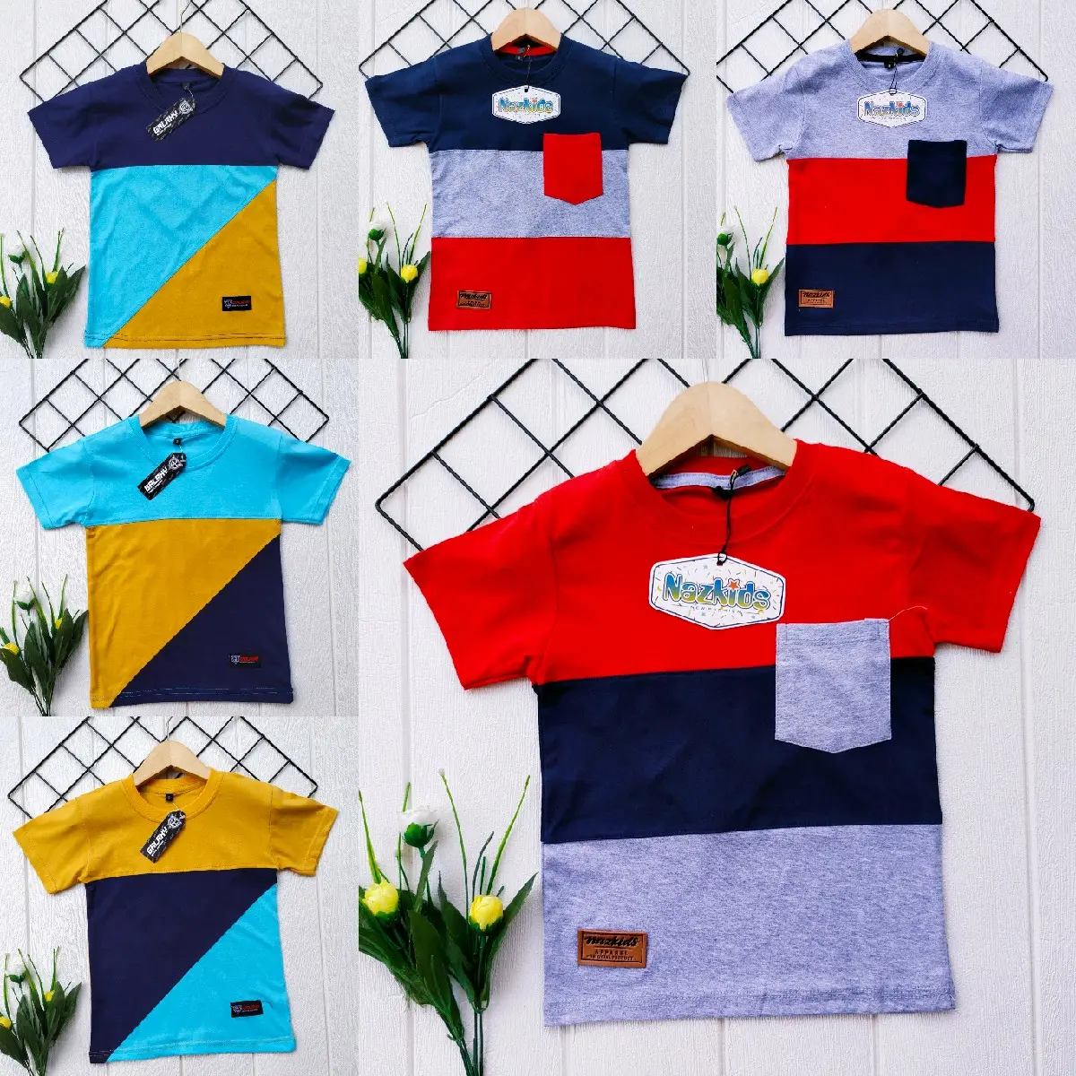 KAOS KOMBINASI ANAK TERBARU