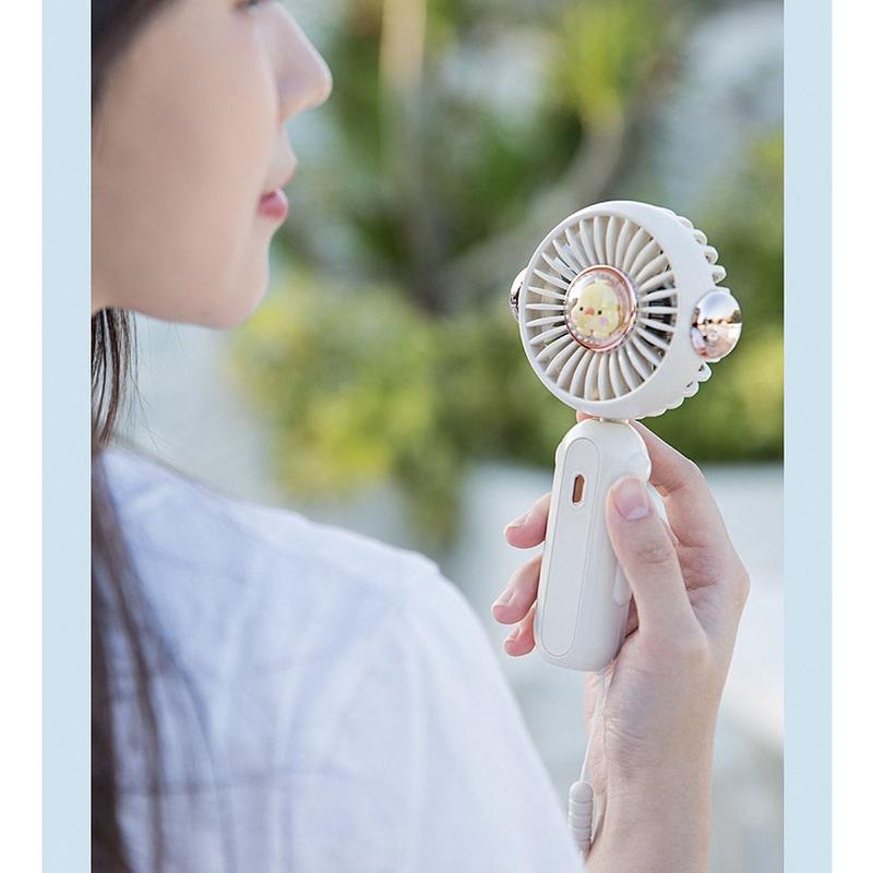 Product Introduction of Quạt tích điện mini cầm tay Mi Bao Phi Hành Gia Tương Tự Như Một Quạt Máy Truyền Thống, Sản Phẩm Này Giúp Cho Bạn Được Thoáng Mát Hơn 8