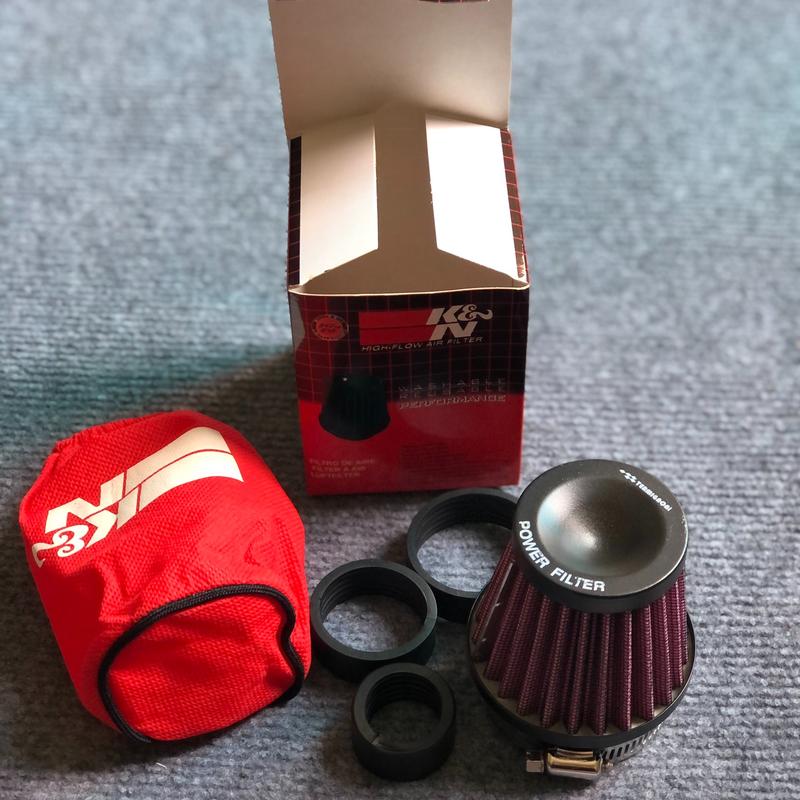 Lọc trụ Kn kèm áo mưa dành cho các dòng xe