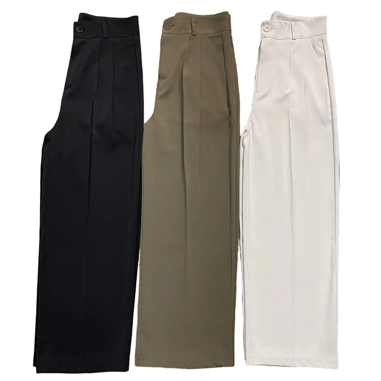 LẺ 1 QUẦN- CB2 QUẦN- CB3 QUẦN - QUẦN SUÔNG NỮ NẤM LÙN CHO CÁC NÀNG CAO 1M55 TRỞ XUỐNG (chiều dài từ 93-95cm)CHẤT LIỆU VẢI GOLD NHẬT
