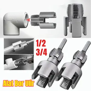 Alat Bor Ulir Presisi/ Pemotong Ulir Internal Dan Eksternal Pipa Air Terintegrasi/ Alat Pemotong Benang Listrik Satu Bagian/Alat Pemotong Ulir Pipa Plastik