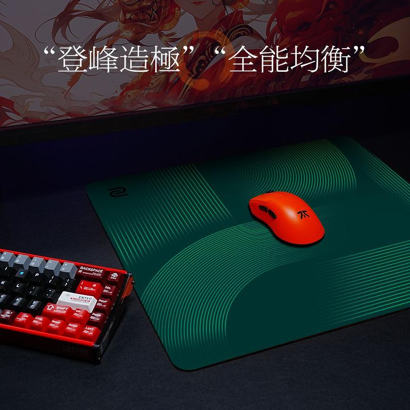 Tấm lót chuột siêu mỏng, Zowie Zhuowei G-SR-SE, Màu đen và xám Xanh E-Sports Chiết xuất mượt mà, Thích hợp cho các trò chơi FPS lớn, Sản phẩm mới, Phát hành năm 2025 3