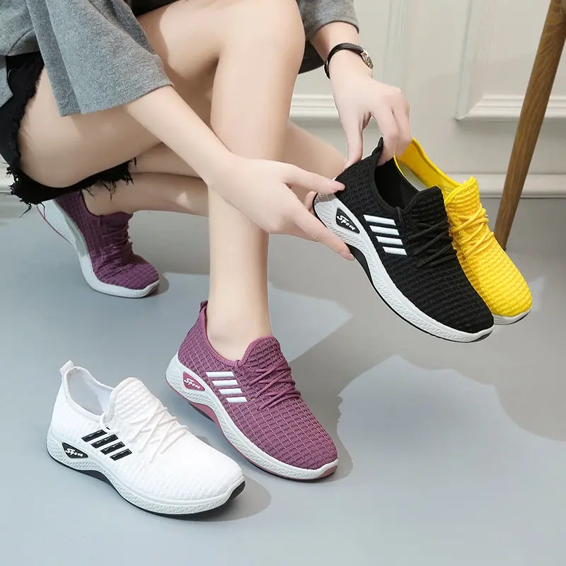 Giày thể thao nữ đi bộ cực êm siêu xinh Thegioigiay V279