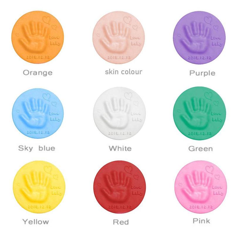 Product Introduction of Đệm mực tay và chân cho Em Bé Thiết kế vui nhộn, Khuôn bùn tay và chân cho Em Bé In tay và chân cho Em Bé T0I1 24