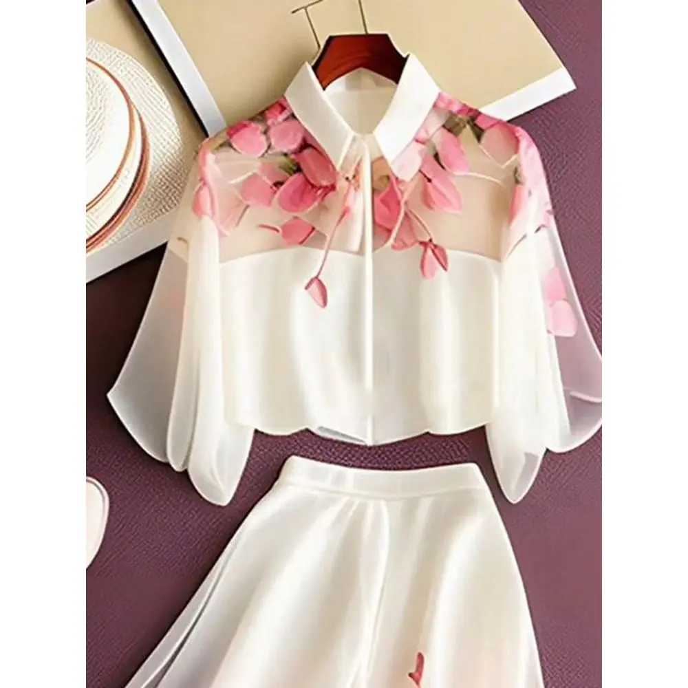 Bộ Đồ Hai Mảnh Mùa Hè, Hợp Xu hướng Và Thời Trang, Bó Sát Cơ Thể Hình Quả Lê, Giá Cả Phải Chăng Và Sang Trọng, Quần Áo Nữ Cao Cấp