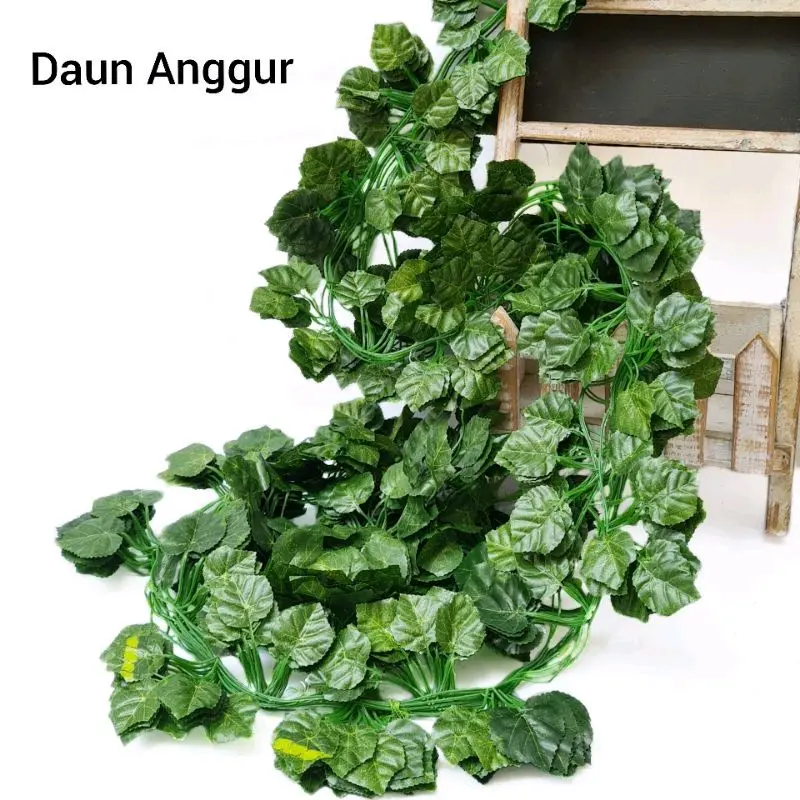 Daun rambat palsu artificial 2m persulur 2