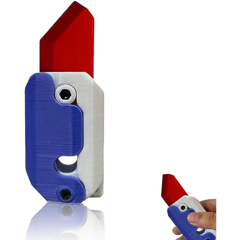 Pisau Mainan Fidget Baru 2023, Pisau Turnip, Mainan Pisau Fidget Cetak 3D, Mainan Dewasa, Mainan Fidget EDC Plastik, Mainan Pereda Stres Kecemasan, Mainan Wortel Fidget Lucu 8