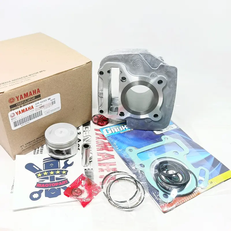 BLOK SEHER KOMPLIT PISTON KIT ( FREE TOPSET ) JUPITER Z , JUPITER Z LAMA , JUPITER OLD, JUPITER Z BURHAN , VEGA R , VEGA R NEW KODE 5TP 8