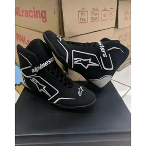 Sepatu drag bike race/sepatu balap/sepatu touring draglist putih