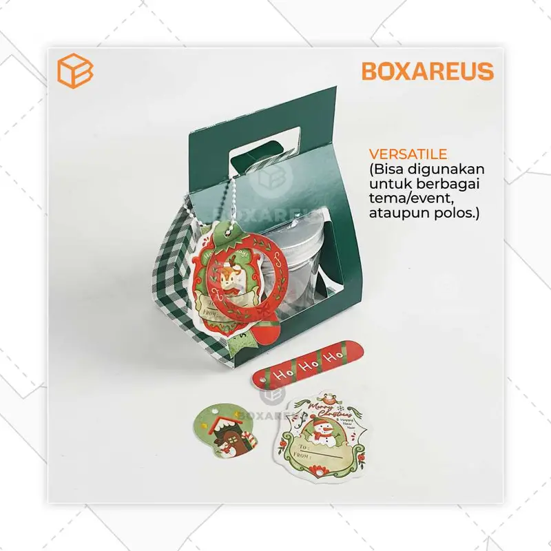Packaging Kue Kering Box Toples Satuan Tabung Jar Kotak Gagang Tenteng | SL Jar 4