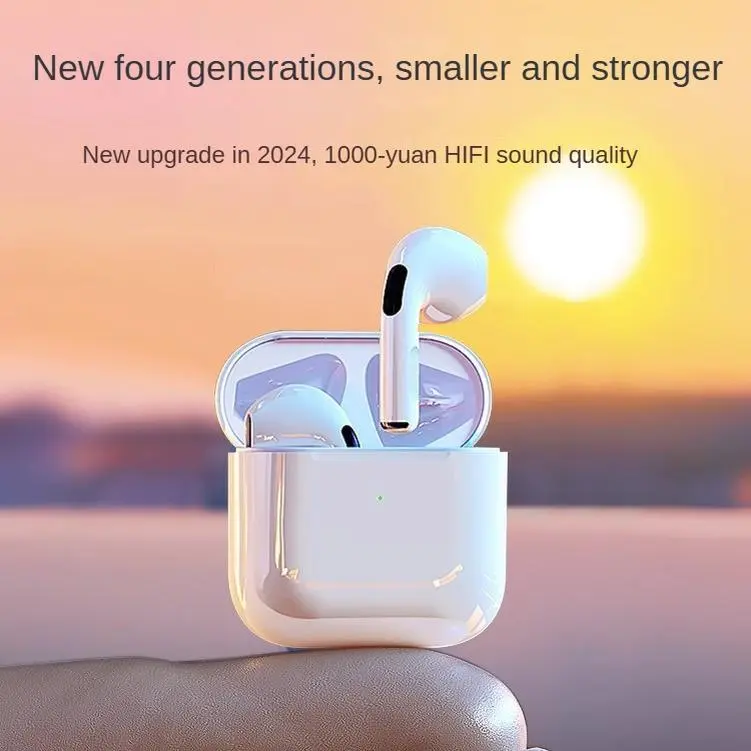 Popular fashion style, smart wireless Bluetooth earbuds/for Apple/Android/any smartphone